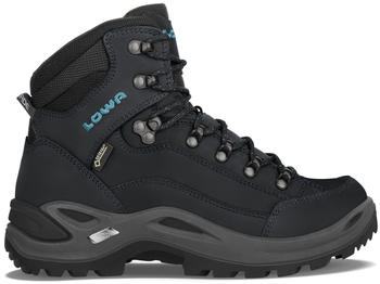 Lowa Renegade GTX Mid Wide Women (320968) asphalt/turquoise