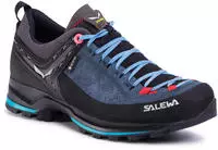 SALEWA - MTN Trainer 2 GORE-TEX Damen dark denim fluo coral blau