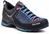 blue dark denim/fluo coral
