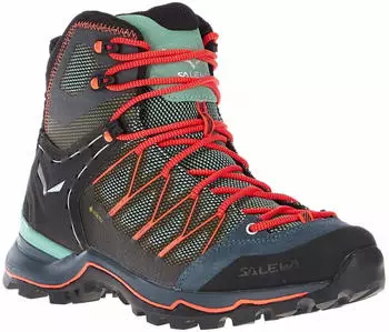 Salewa Mountain Trainer Lite Mid GTX Women feld green/fluo coral