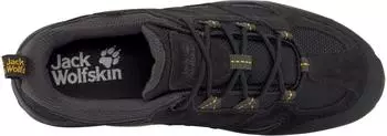 Jack Wolfskin Vojo 3 Texapore Low (4042441) black/burly yellow – Hochwertige Materialien und durchdachte Ausstattung