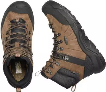 Keen Revel IV Mid POlar darkearth/caramel cafe – Hervorragender Schutz und Komfort