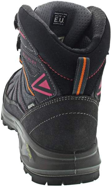 Hiking Boots Vulcanus Mid AQX M anthracite/red/orange Material & Eigenschaften McKinley Hiking Boots Vulcanus Mid AQX M anthracite/red/orange