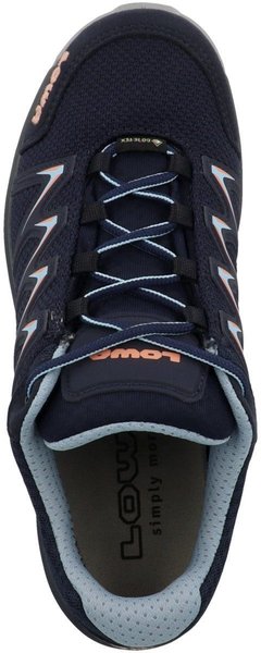 Material & Allgemeine Daten Lowa Innox Pro GTX LO Women (320709) navy/salmon