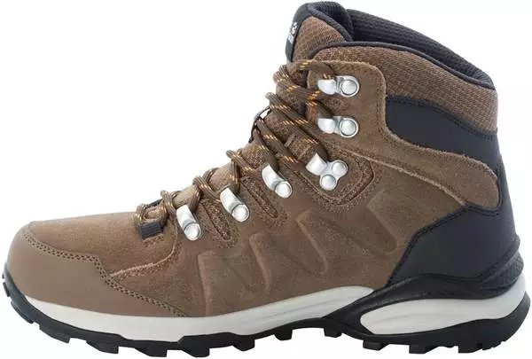 Jack Wolfskin Damen Refugio Texapore Mid W, Brown Apricot, 39 EU