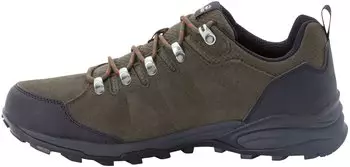 Jack Wolfskin Refugio Texapore Low (4049851) khaki/phantom – Hochwertige Materialien und durchdachte Konstruktion