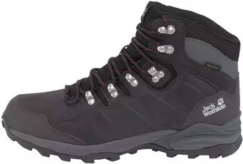 Jack Wolfskin Refugio Texapore Mid Women (4050871) dark steel/purple – Jack Wolfskin Refugio Texapore Mid Women: Perfekt für Outdoor-Abenteuer
