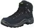 Lowa Renegade GTX Mid dark blue/lime
