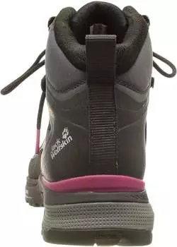 Jack Wolfskin Force Trekker Texapore Mid W black/pink – Hervorragender Wetterschutz und Atmungsaktivität