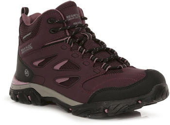 Regatta Women Holcombe IEP Mid High Rise Hiking Boots dark burgundy black