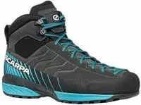 Scarpa Mescalito Mid GTX - Bergschuh shark azure