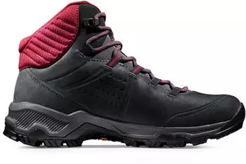 Mammut Nova IV Mid Gtx W Hiking Boots black/blood red