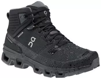 On Cloudrock 2 Waterproof Walking Boots Men black Eclipse