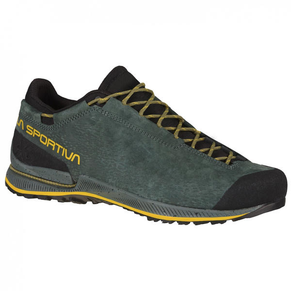 La Sportiva Men's TX2 Evo Leather Approach Shoes charcoal moss