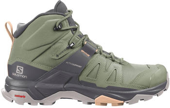 Salomon X Ultra 4 Mid GTX Women oil green/magnet/almond cream