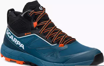 Scarpa Rapid Mid GTX cosmic blue/orange