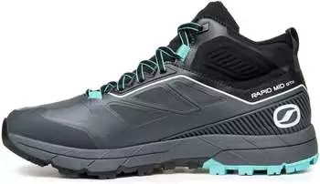Scarpa Rapid Mid GTX Women (72695G) anthracite/turquoise – Scarpa Rapid Mid GTX Women (72695G) anthracite/turquoise: Der perfekte Zustiegsschuh