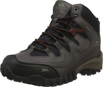 Trespass Finley Mid Cut PU Mesh Boots Coffee brown