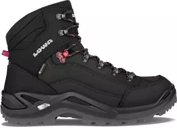 Lowa Renegade GTX Mid schwarz/rubinrot