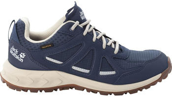 Jack Wolfskin Woodland 2 Texapore Low Women (4051341) dark blue/beige