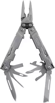 SOG PowerAccess Multifunktionswerkzeug 18 Werkzeuge, Edelstahl, Stone Wash