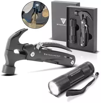 Stahlwerk Multitool 12-in-1 mit Taschenlampe (5996)