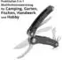 Stahlwerk Multitool 5-in-1 Taschenmesser mit Gartenschere (5975)