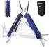 LuxusKollektion Multifunktionszange 18-in-1, Edelstahl, blau