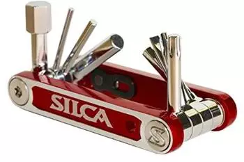 Silca Italian Army Knife Nove Multitool, rot (Nove)