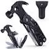 LuxusKollektion Multitool Hammer Zange 15-in-1, Edelstahl, 15cm