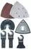 KWB Multifunktionswerkzeug-Zubehör-Set, 17-teilig (708900)