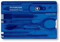VICTORINOX SwissCard Classic translucent blau