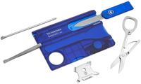 Victorinox 0.73 22.T2, Victorinox SWISSCARD LITE blau transparent