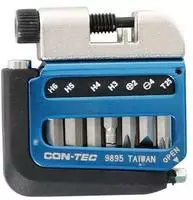 Contec CONTE03709557, Contec Pg1 8 Multitool Silber Black