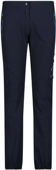 CMP Women's Ergonomic Unlimitech Trousers In 4/Way Stretch Ripstop (30T2316) b.blue-giada