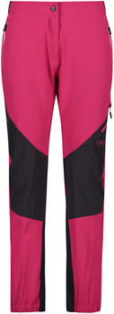 CMP Women's Ergonomic Unlimitech Trousers In 4/Way Stretch Ripstop (30T2316) fucsia