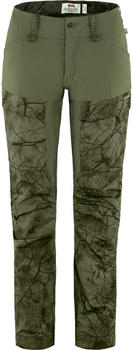 Fj&auml;llr&auml;ven Keb Trousers Curved W Short (86705) green camo-laurel green