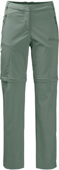 Jack Wolfskin Women's Glastal Zip Away Pants (1508291) picnic green