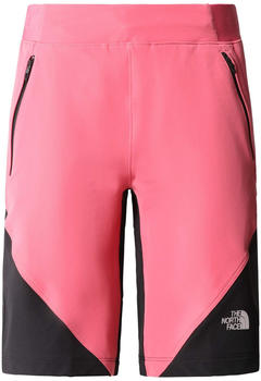 The North Face Women's Stolemberg Alpine Slim Straight Shorts (NF0A825I) cosmo pink/TNF black