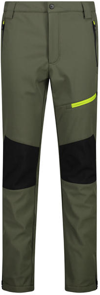 CMP Men's Softshell Slim/Fit Trousers (30A1477) oil green