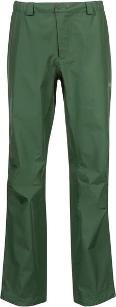 Bergans Women's Vandre Light 3L Shell Zipped Pants (3061) dark jade green