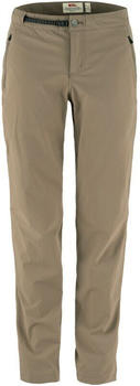 Fjällräven High Coast Trail Trousers Women Regular Suede Brown