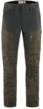 Fj&auml;llr&auml;ven Keb Trousers Men Regular Dark Olive/Dark Grey