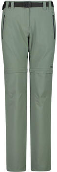 CMP Women's Zip-Off Hiking Trousers (3T51446) salvia
