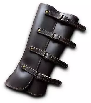 Bushcraft Spain Leather Gaiters