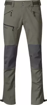 Bergans Fjorda Trekking Hybrid Pants (1234) green mud/solid dark grey