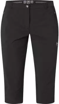 McKinley Hiking Pants Capty Slim Fit 3/4 Length W black