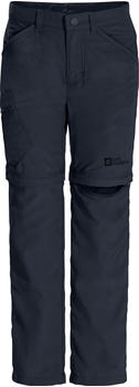 Jack Wolfskin Kid's Safari Zip Off Pants (1605872) night blue