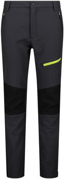 CMP Men's Softshell Slim/Fit Trousers (30A1477) antracite/nero-acido