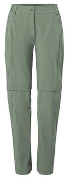VAUDE Women's Farley Stretch ZO T-Zip Pants II agave